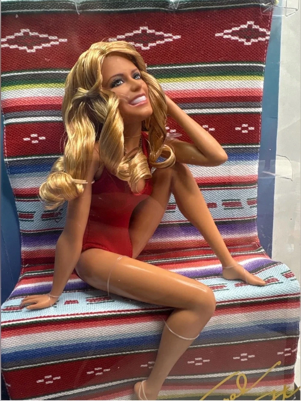 Mattel Farrah Fawcett Barbie Black Label Collector Doll V7161 NRFB